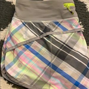 Lululemon speed shorts
